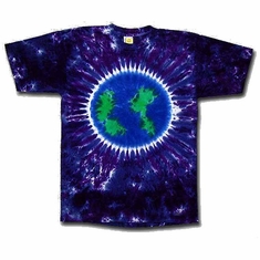 Purple Earth Day T Shirt