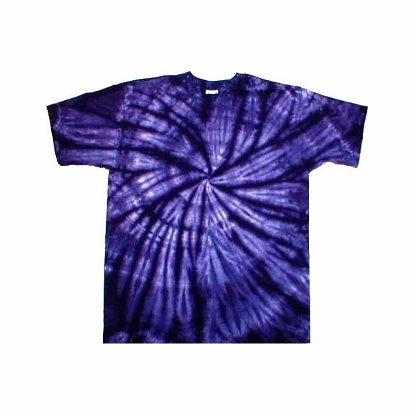 Purple Spiral T Shirt