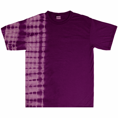 Purple X-Ray Tie Dye Shirt