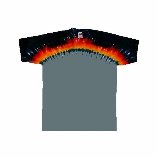 Rainbow Arc on Powder Blue T Shirt