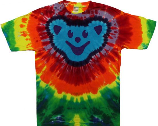 トップス doublet BEAR EMBROIDERY TYE-DYEING SHIRT Bear Tie Dye Shirt | Tie Dyed Shop
