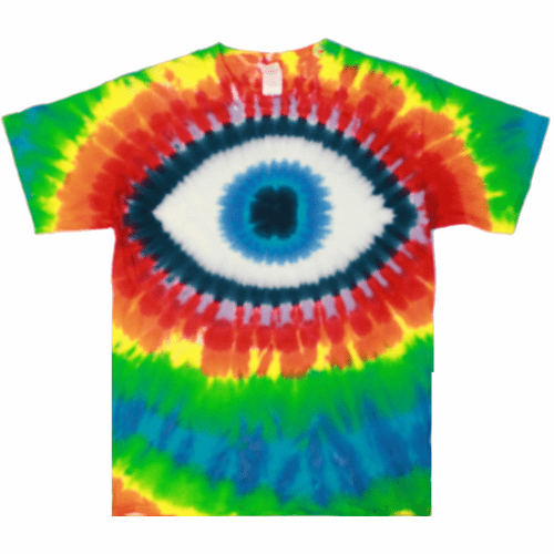 Rainbow Eye Tie Dye Shirt