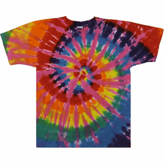 Rainbow Pink Swirl T Shirt