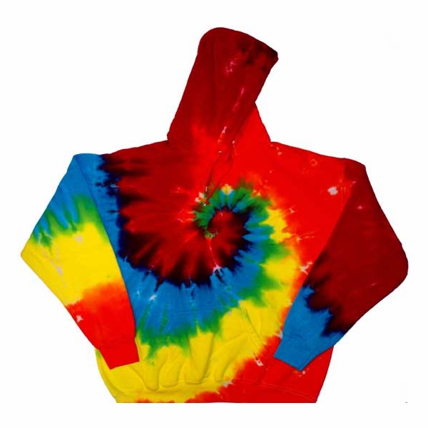 Rainbow Spiral Hoodie - Youth