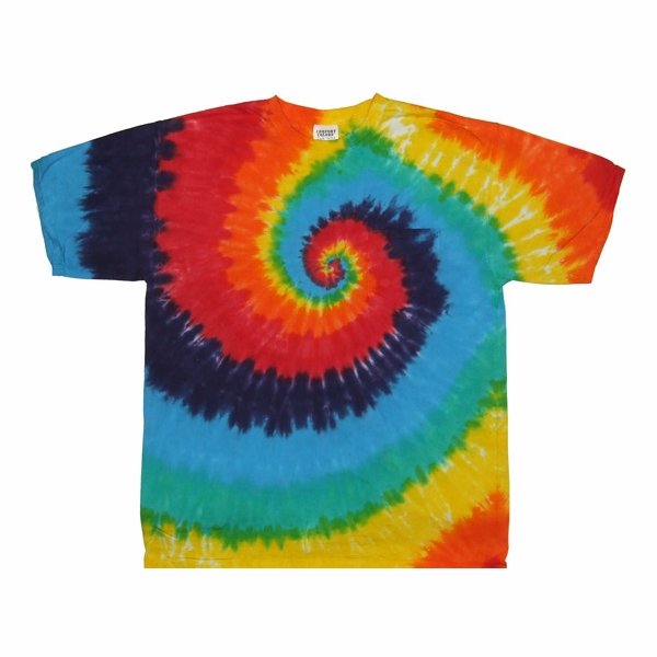 Rainbow Spiral Pocket T Shirt