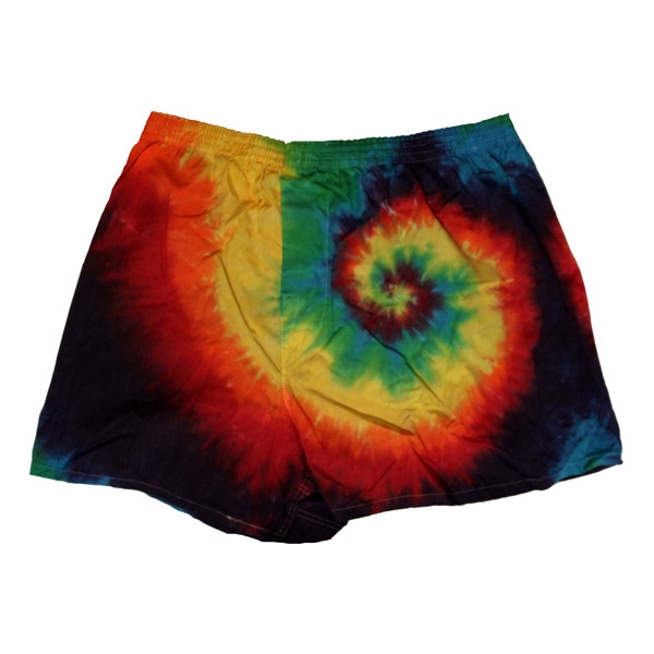 Rainbow Spiral Tie Dye Boxers