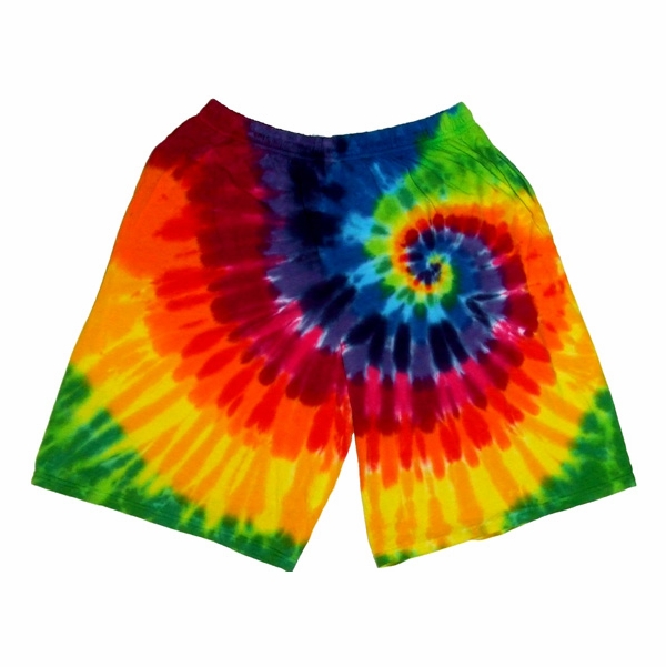 Rainbow Tie Dye Shorts