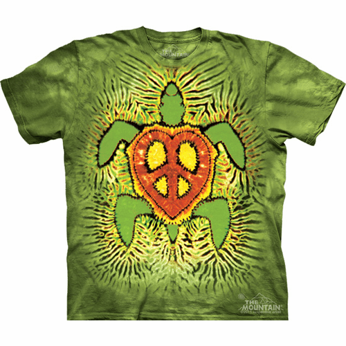 Rasta Peace Turtle Shirt