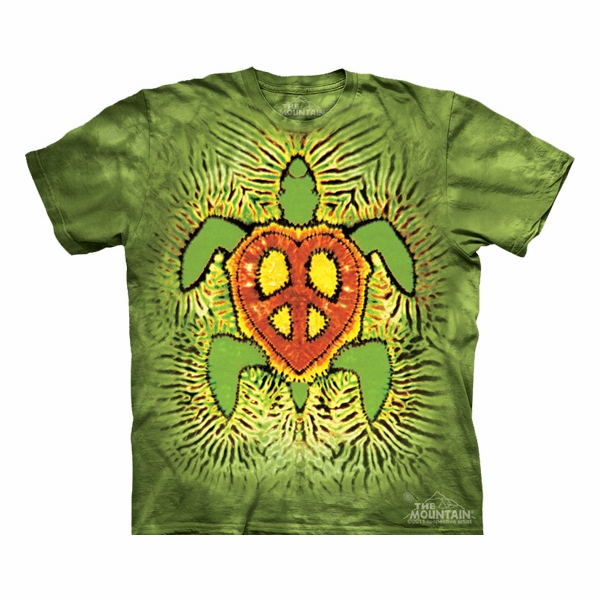 Rasta Peace Turtle Shirt