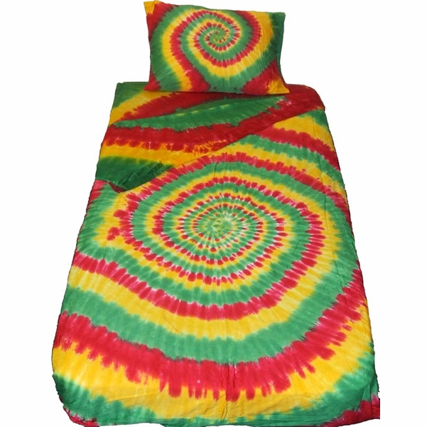 Rasta Spiral Duvet Cover