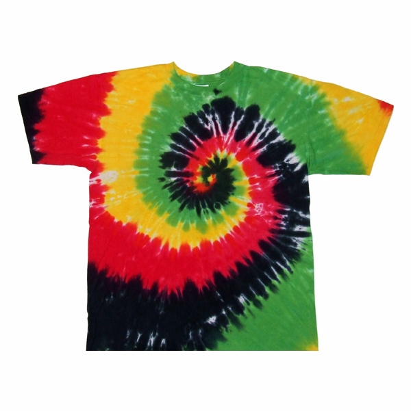 Rasta Spiral Swiirl T Shirt
