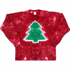 Red Christmas Tree Shirt