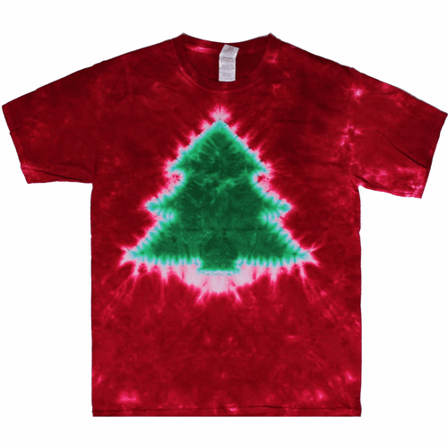Red Christmas Tree Shirt