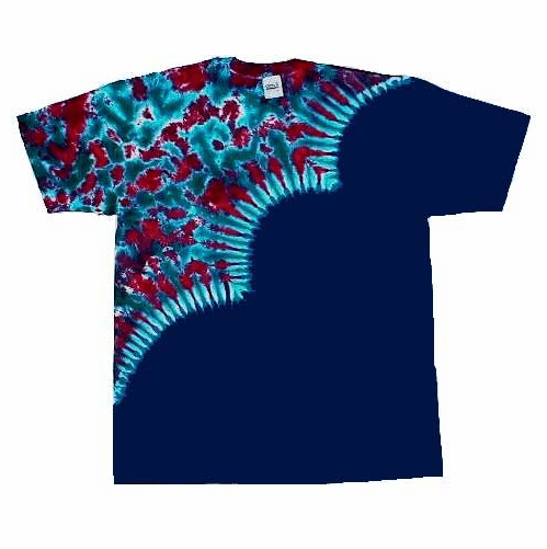 Reverse Diagonal Wave T-Shirts