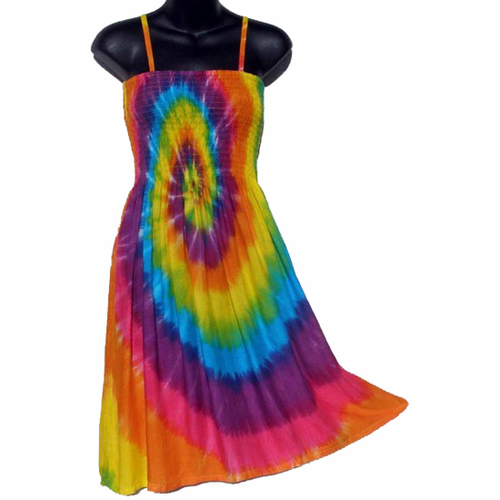 Sarong Dress - Rainbow