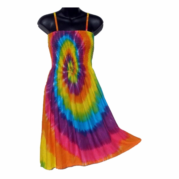 Sarong Dress - Rainbow
