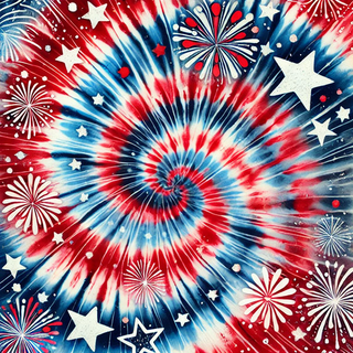 4th of July Shirts in Tie Dye