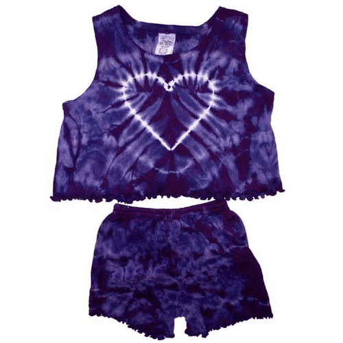 Shorts Set Purple