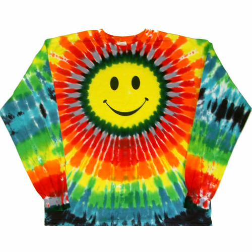 Smiley Face Rainbow - Long Sleeve