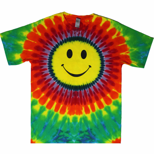 Smiley Face Shirt - Rainbow