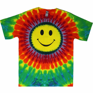 Smiley Face Shirt - Rainbow