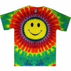 Smiley Face Shirt - Rainbow