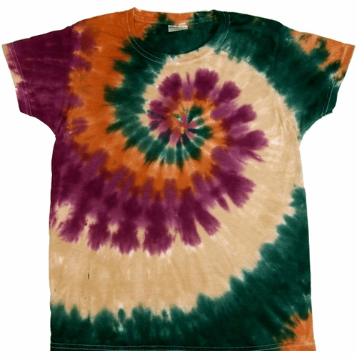 Tan Spiral Ladies Cut Shirt