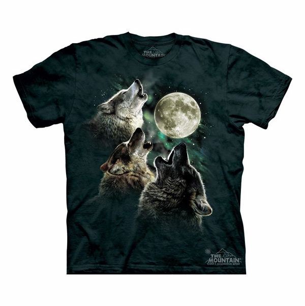 Three Wolf Moon Tie Dye Shirt