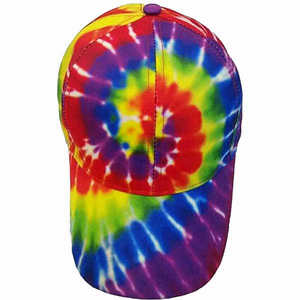 Tie Dye Baseball Cap - Rainbow
