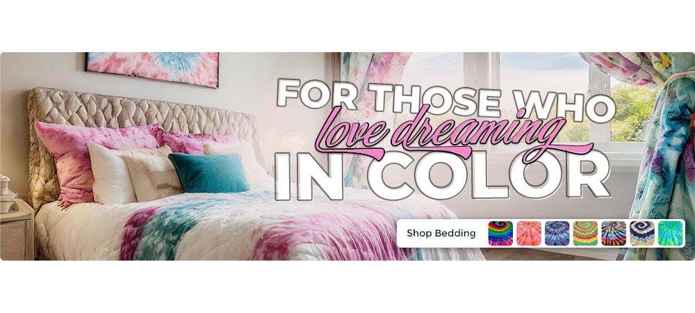 Tie Dye Bedding 
