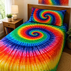 Tie Dye Bedding — Sheet Sets & Duvets