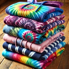 Tie Dye Hoodies &mdash; Heavyweight & Ultra-Soft