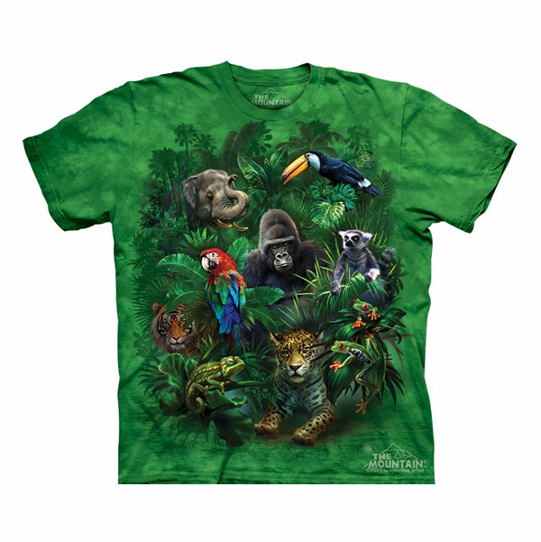 Tie Dye Jungle Friends