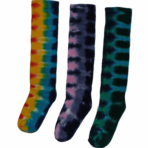 Tie Dye Mid Calf Socks
