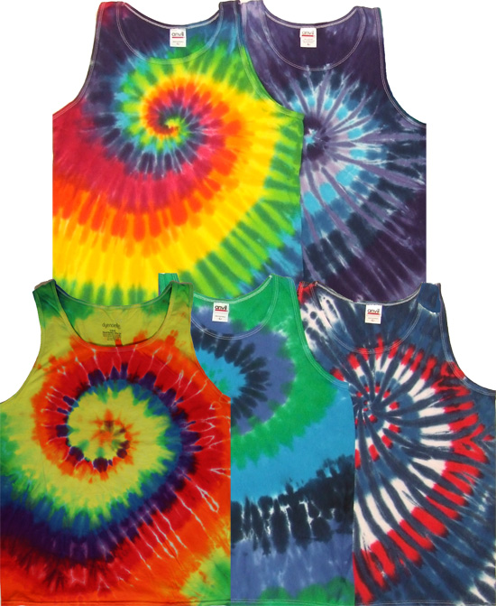 Tie Dye Tank Tops | Tie Dyed Shop