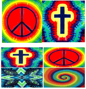 Tie Dye Tapestry Patterns