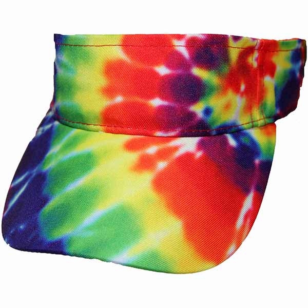Tie Dye Visor - Rainbow