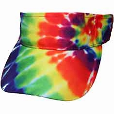 Tie Dye Visor - Rainbow