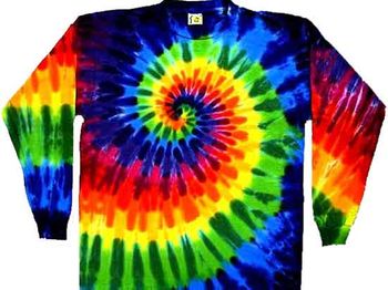 Twelve Color Spiral Long Sleeve Shirt - Click to enlarge