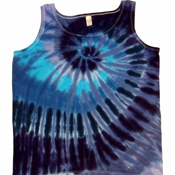 Twilight Spiral Ladies Tank Top