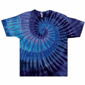 Twilight Spiral Tie Dye