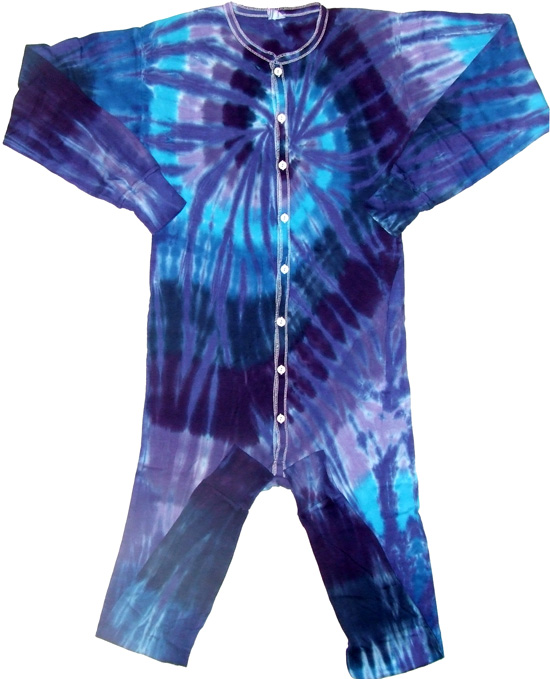 Union Suit Underwear Tie Dyed Shop