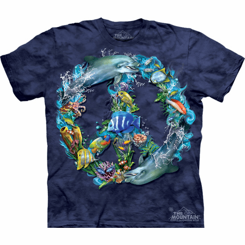 Underwater Peace Sign