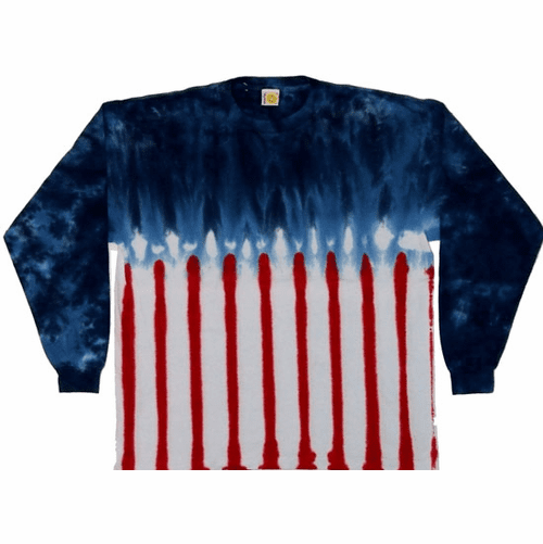 USA  Flag Shirts - Long Sleeve
