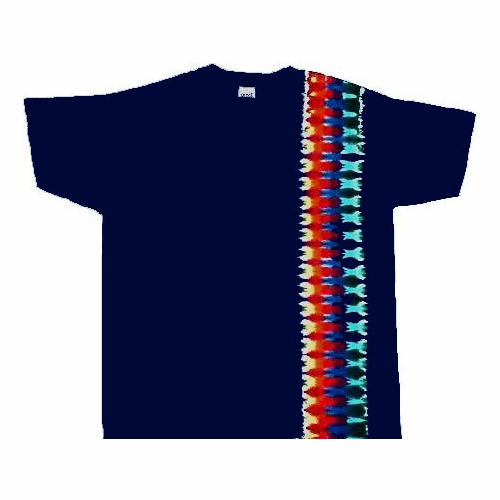 Vertical Stripe Extreme Rainbow