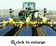 Acolchadora de 3 surcos