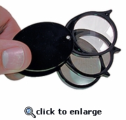 Lupa Plegable de Bolsillo 5-15X