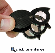 Lupa Plegable de Bolsillo 5X-20X