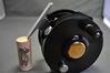 Farlex 3.75" Direct Drive Plate Wind Reel in all Silver, or all Black