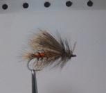 Fluttering Salmon Fly Rubber Legs